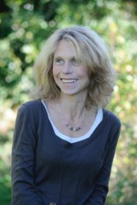 self portrait of Karen Abbey Drama Therapist Stroud Gloucestershire